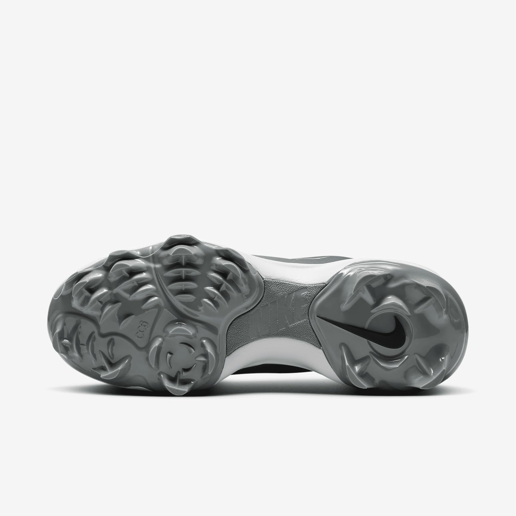 Nike Women's Hyperdiamond 4 Pro Molded Softball Cleats SZ 9.5 Black | White | Gray, DC8990-001