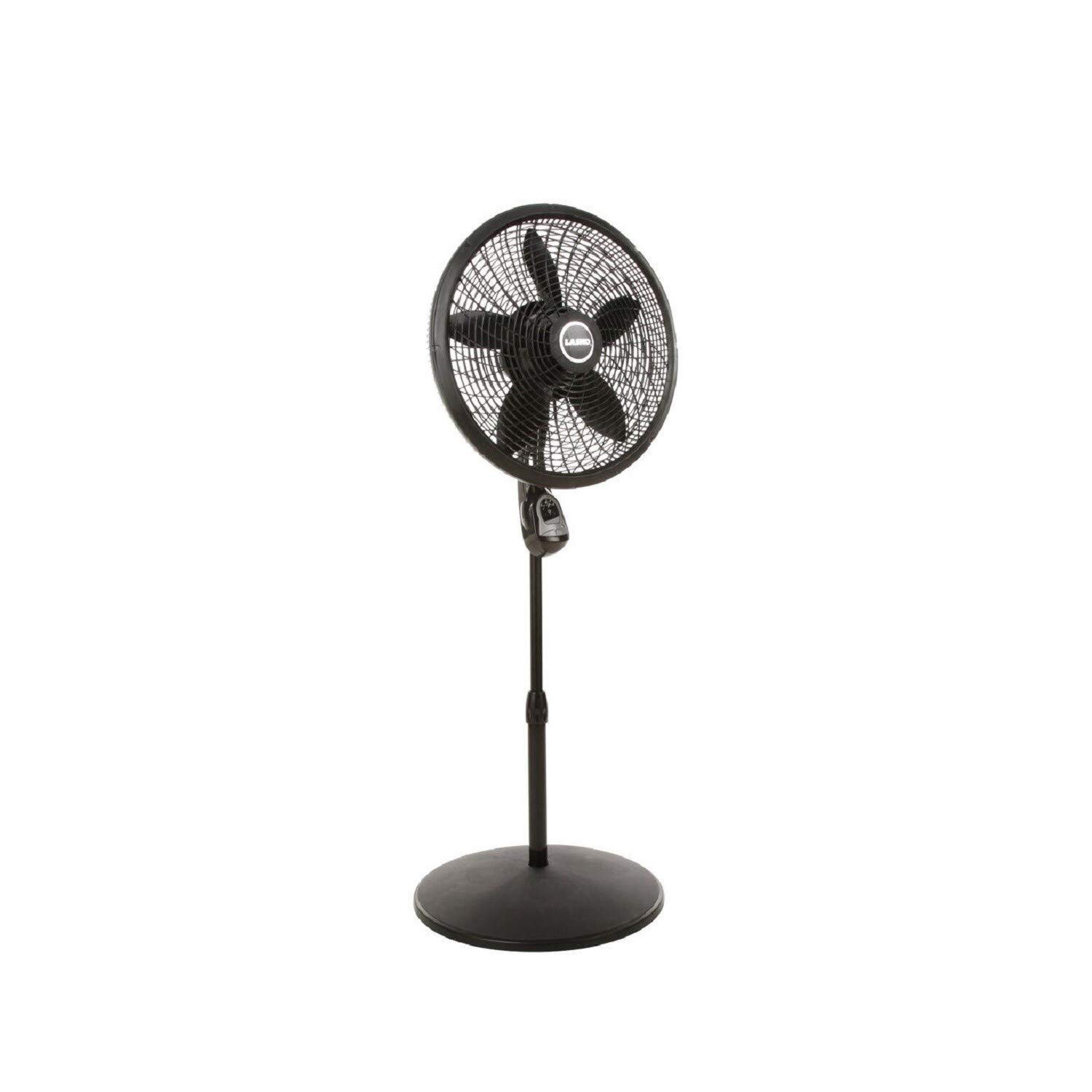 Lasko 18 in. Cyclone Pedestal Fan with Remote Control, Black : Home u0026  Kitchen - Amazon.com