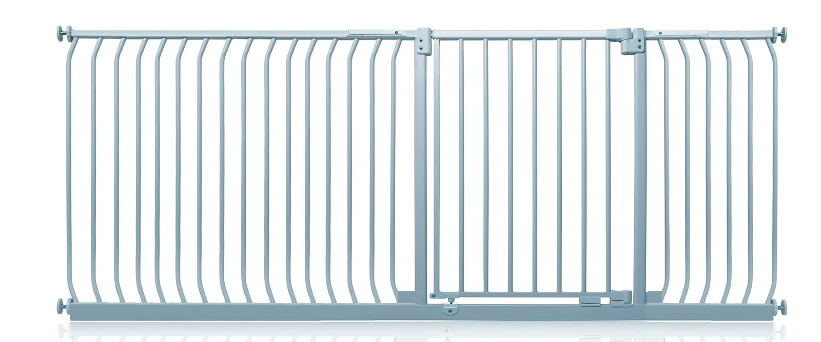 Safetots Elite Pressure Narrow Safety Gate, 65.5cm - 74.5cm, Matt White, Narrow Pressure Fit Stair Gate, Baby Gate for Doors Hallways and Spaces, Safety Barrier, Easy Installation — view 56