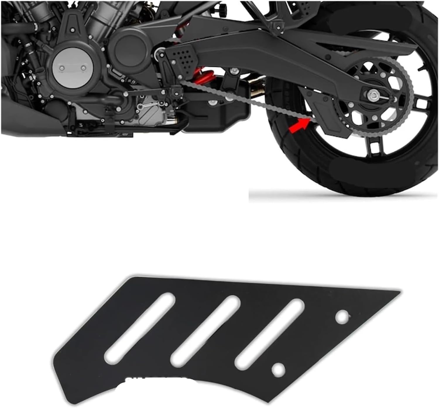Chain Guard Pa1250For 1250 Accessories Guide Pulley Chains Stabilizer Chainring Protector Plate Pa 1250 S 2021-2023