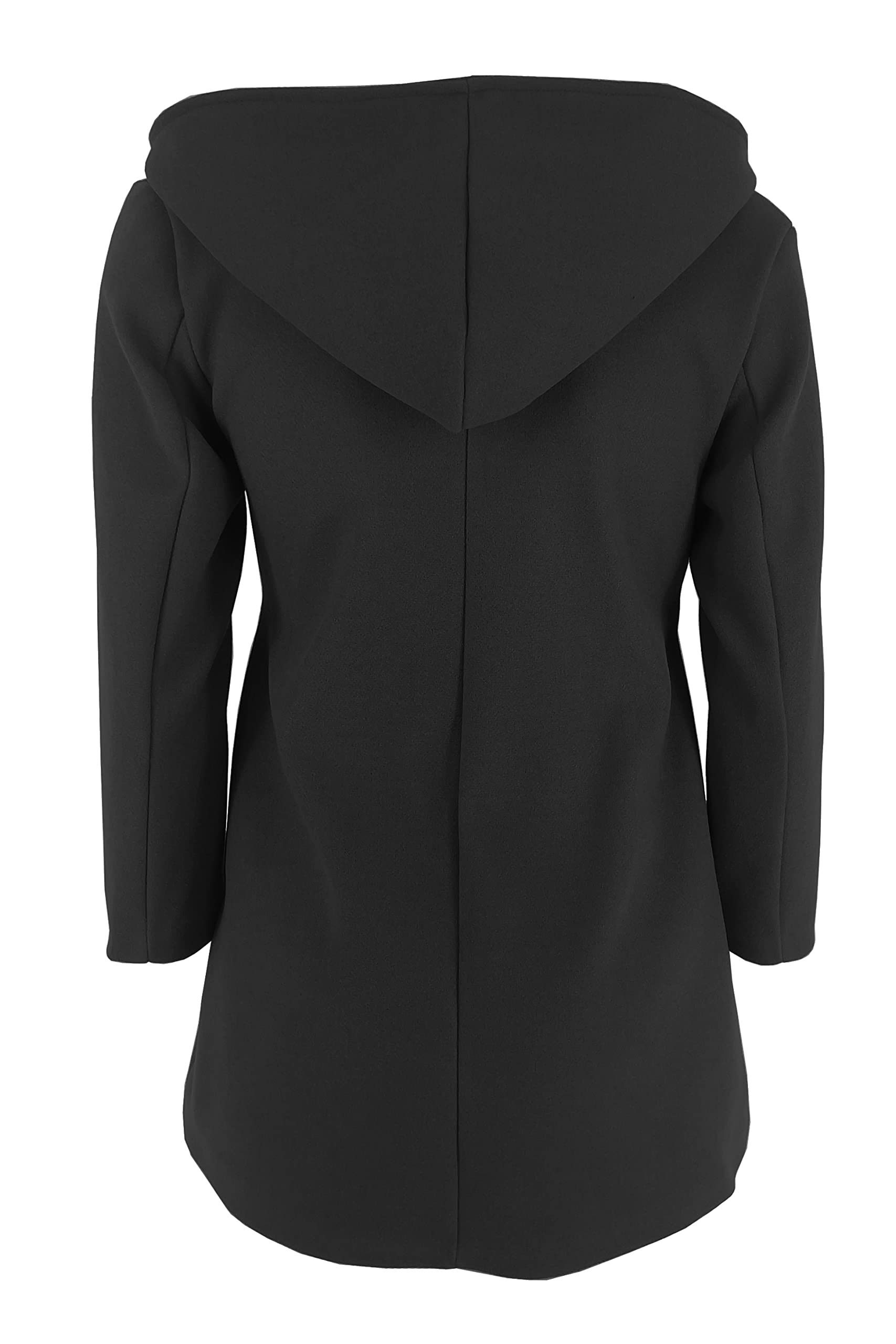 JOPHY & CO. Cappotto Bambina Doppiopetto con Cappuccio e Tasche (cod. 2078)