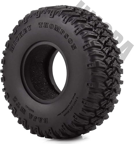 Miniatura 4 de INJORA 4 unids 1.55 "neumáticos de goma suave 1.55 pulgadas neumático para RC Crawler Car D90 TF2 Tamiya CC01 LC70 LC80