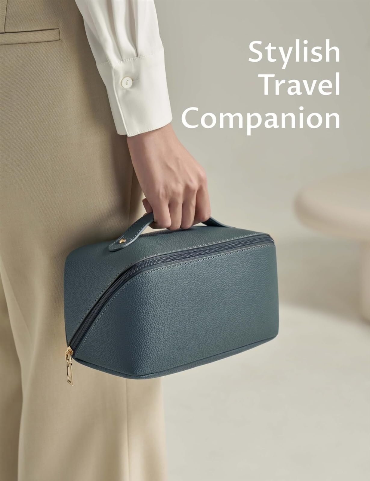 Kosmetiktasche Kulturtasche Reise-Kosmetiktasche, Kosmetiktasche, Damen-Kulturbeutel, tragbare Kosmetik-Aufbewahrungstasche Schminktasche Damen