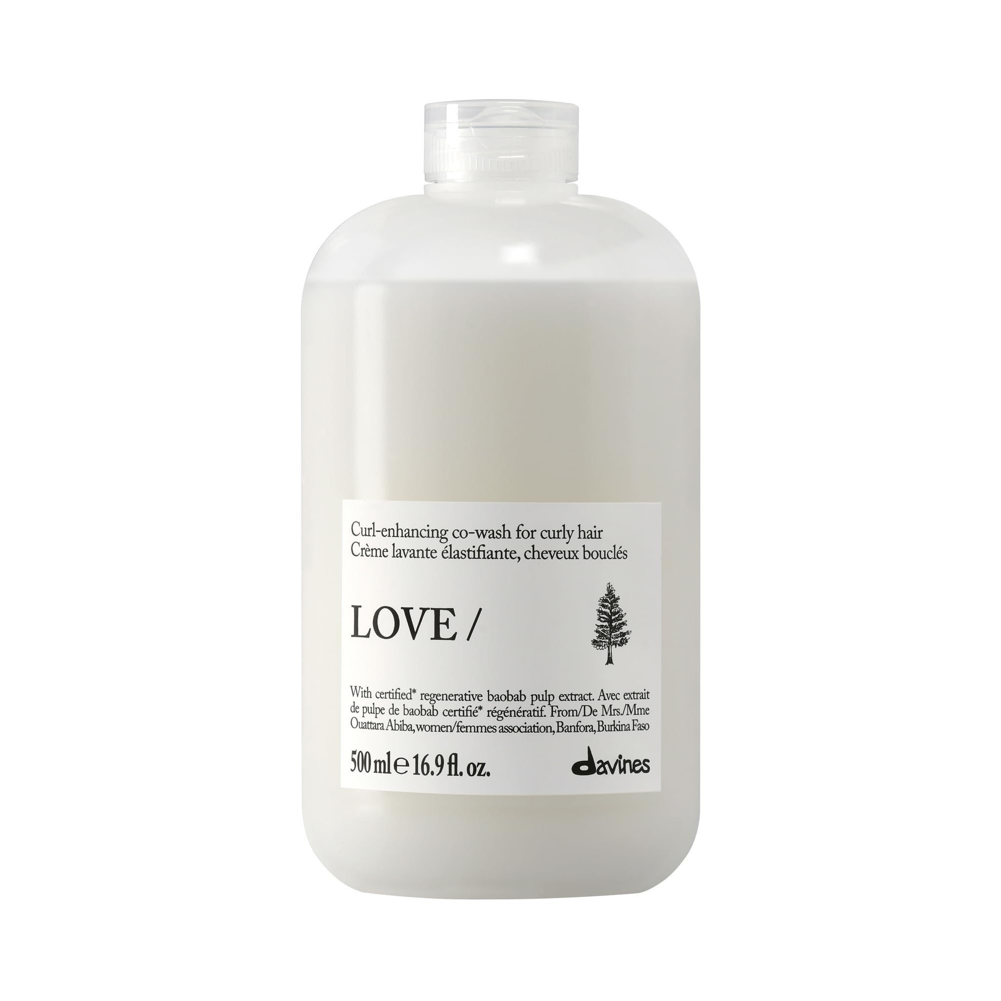 Davines LOVE CURL Crème nettoyante, shampooing et revitalisant, 500 ml