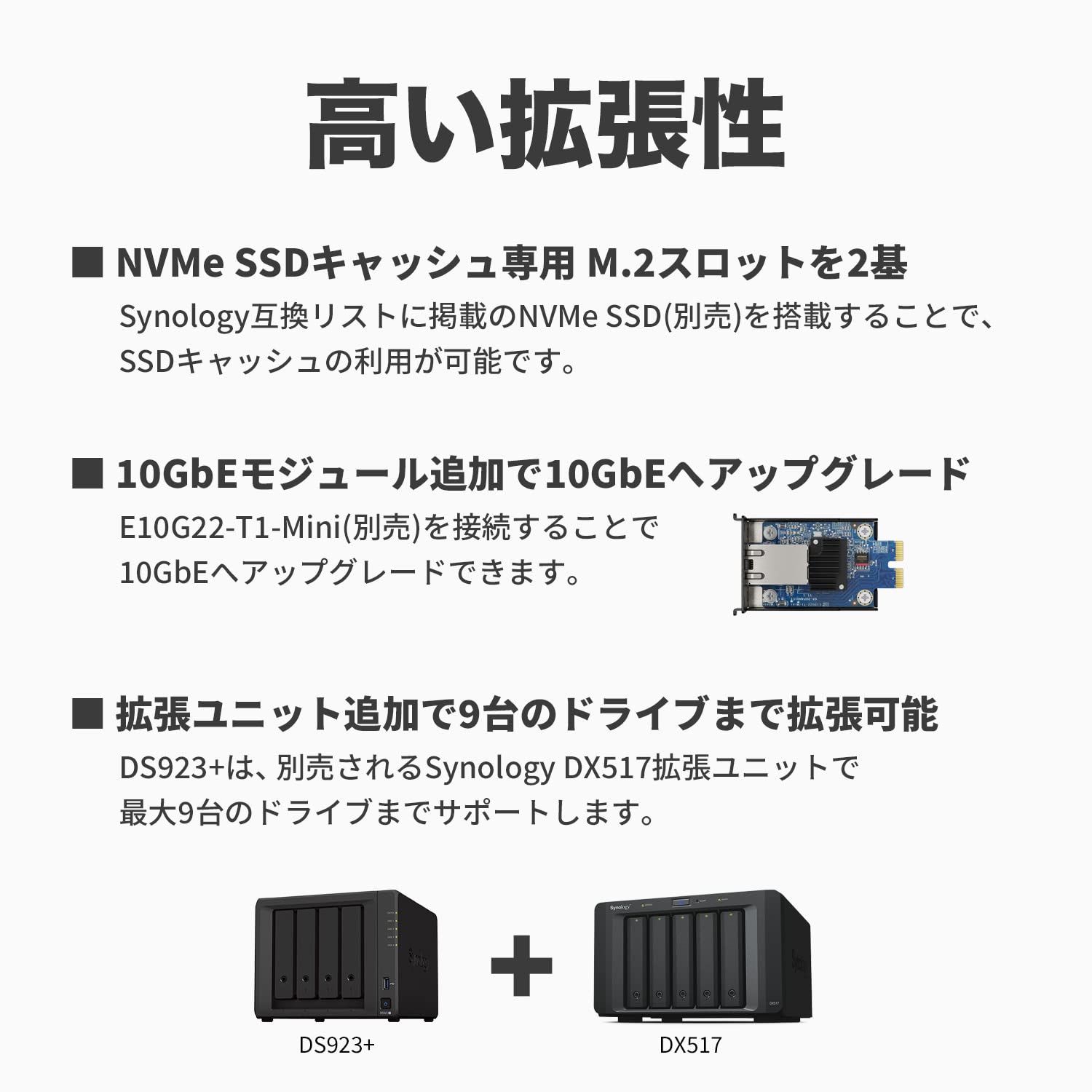 Amazon.co.jp: 【NAS HDDセット】Synology DS923+ & Seagate HDD