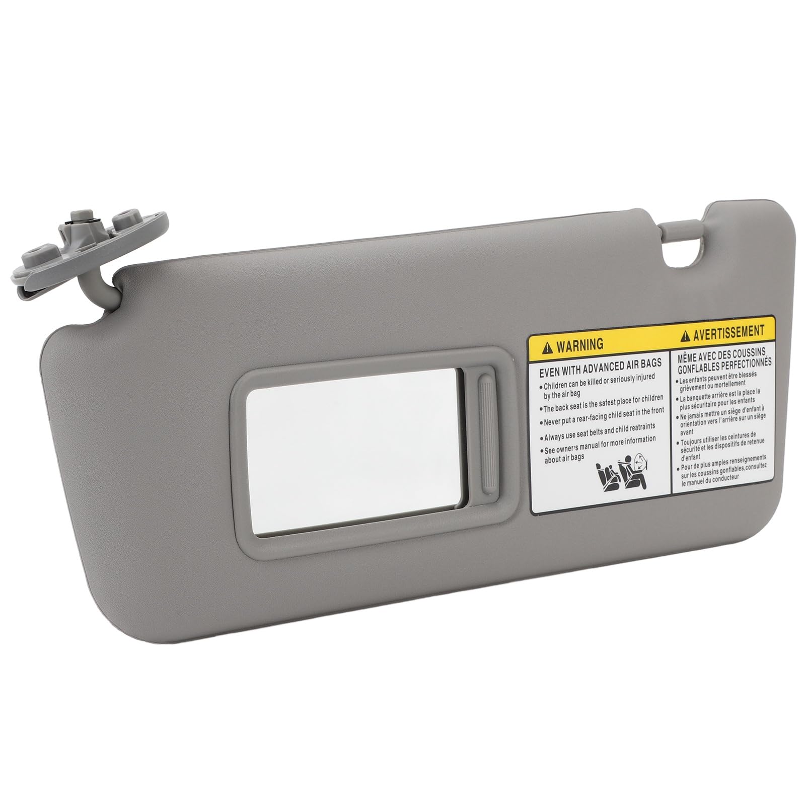 Protège-soleil avec miroir de maquillage, côté conducteur gauche, pare-soleil multifonctionnel compatible avec RAV4 de 2004 à 2005, conçu pour les modèles RAV4
