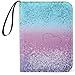 4 Pocket Trading Card Binder for 400 Cards, Rainbow Pattern