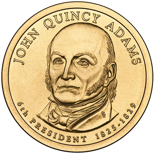 2008 D Position B Satin Finish John Quincy Adams Presidential Dollar Choice Uncirculated US Mint