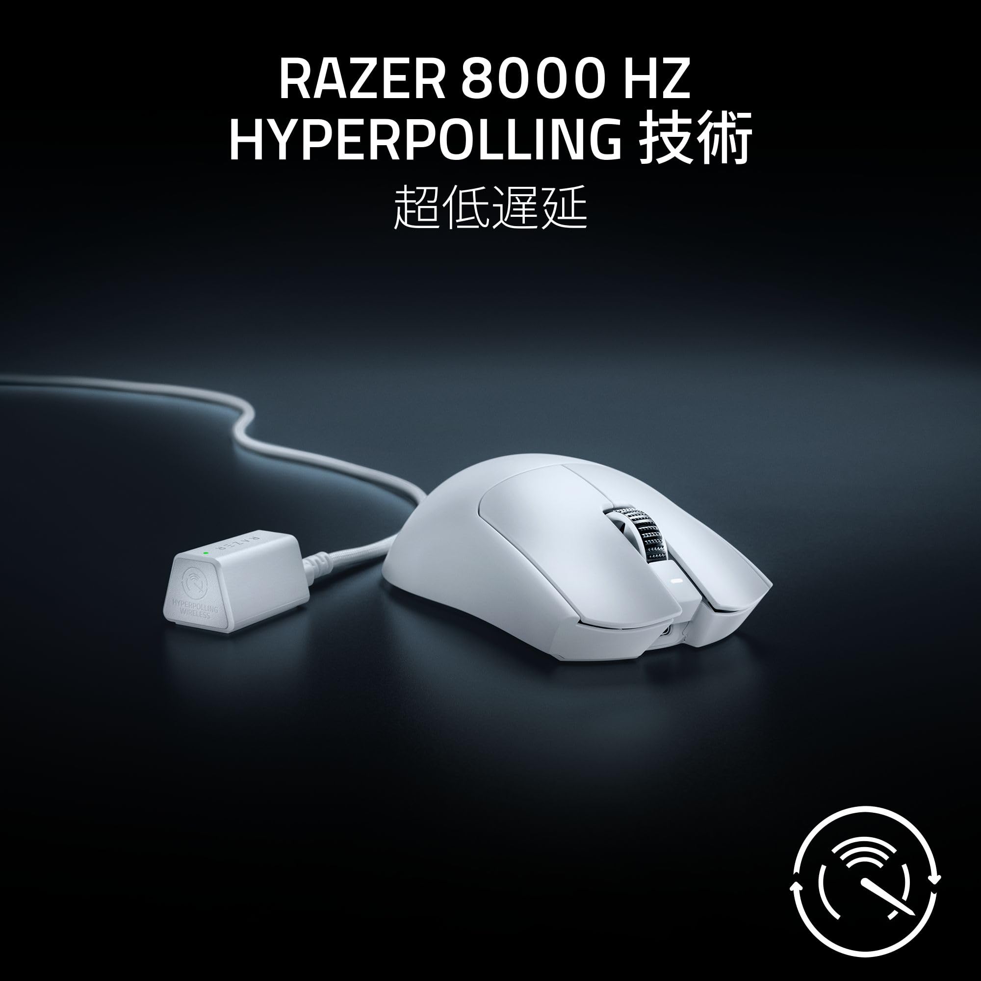 Razer Viper V3 Pro - White Gaming Mouse