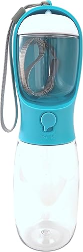 AV&EM - Botella de agua portátil grande para mascotas (azul)