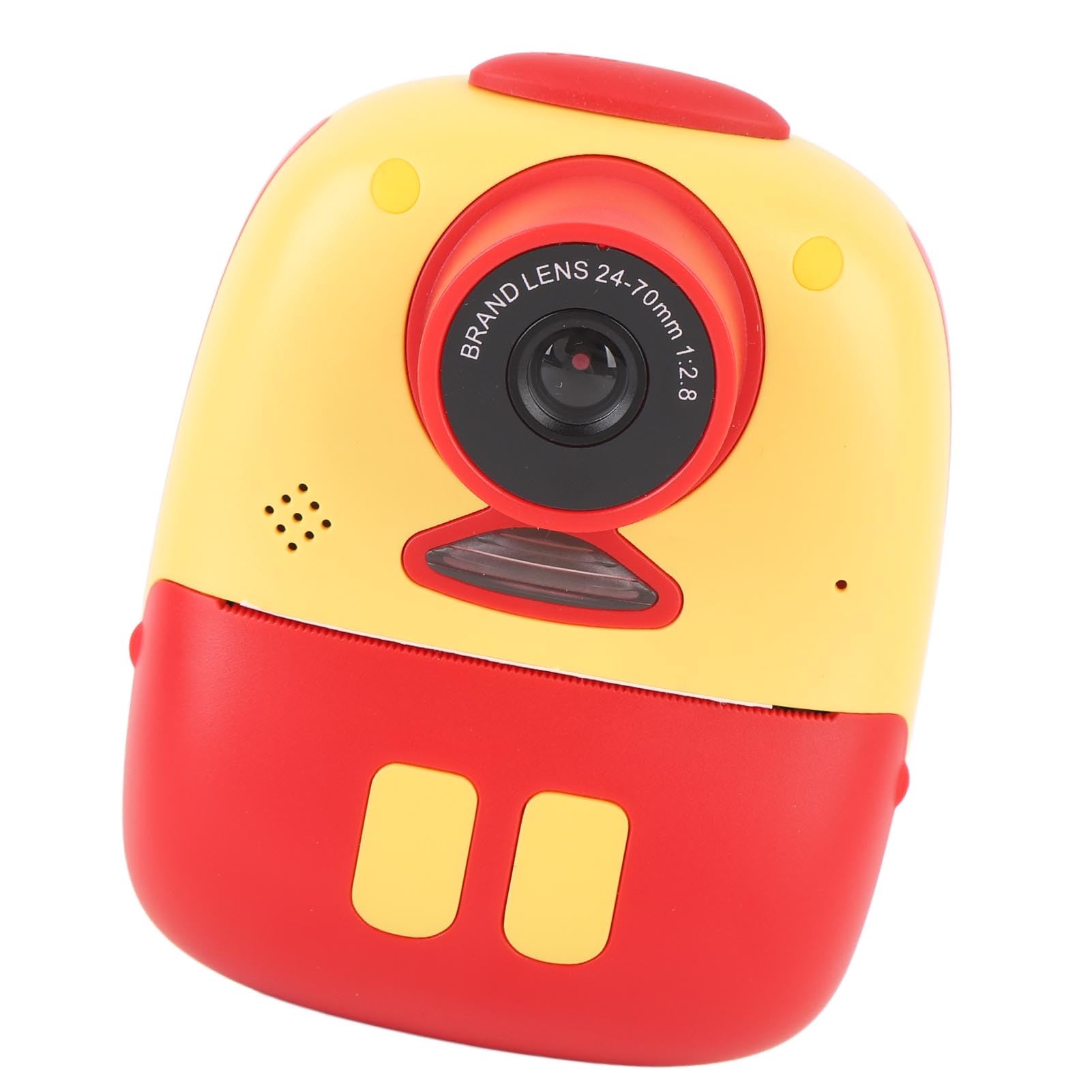 Instant Camera, Natychmiastowy Przenośny Aparat Duży Projekt Autofocus 26MP 2 -calowy Ekran ze zintegrowaną kartą Pamięci 32 G dla Maluchów na Prezenty Urodzinowe (Różowy) (YELLOW)