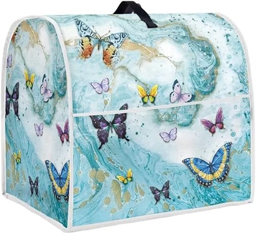 Hechitok Aztec Geometric - Cubierta para mezclador de cocina, compatible con 4.5-5 cuartos de galón (14.9 pulgadas de alto x 10.8 pulgadas de ancho