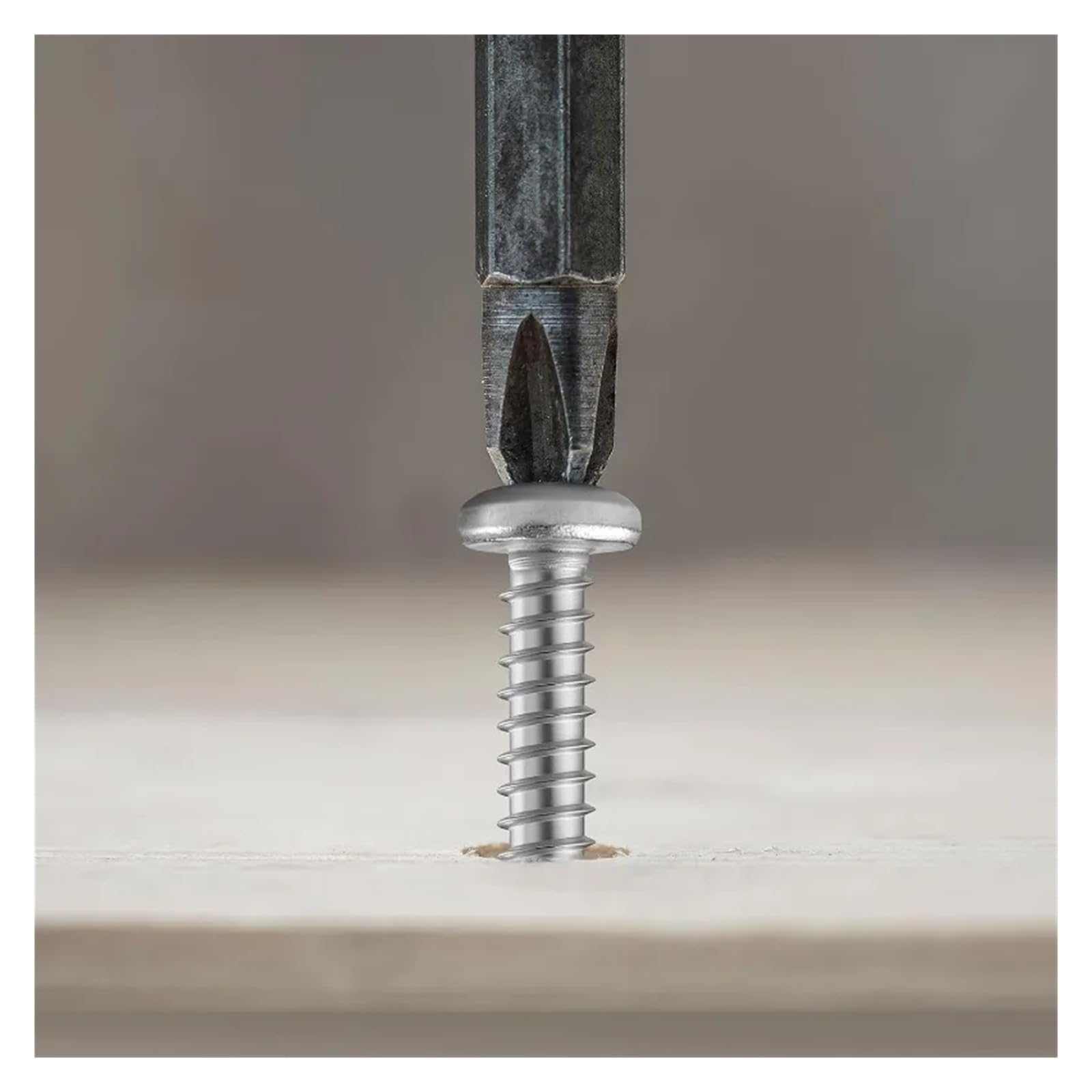 2.9mm-4.8mm Wkręty Krzyżowe Z Łbem Okrągłym Krzyżakowe Ze Stali Nierdzewnej Samogwintujące Zestaw Asortymentowy Do Płyt Kartonowo-gipsowych(Mix,100PCS)