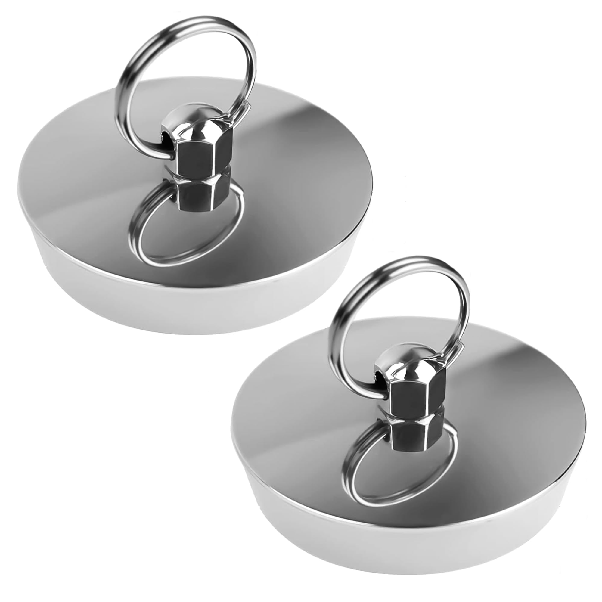 Tappo Universale Per Vasca E Lavello | Acciaio Inox | Diametro 42-44 Mm | Tenuta Stagna | Per Bagno E Cucina - Foto 13