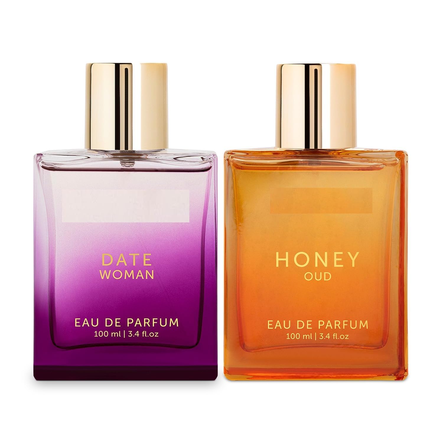 Luksusowy zestaw perfum Sweet Spot 2x100ml | Date Women & Honey Oud Unisex Woda perfumowana | Kwiatowy, Woody i Owoce Długi Zapach | Zestaw podarunkowy Premium dla mężczyzn i kobiet