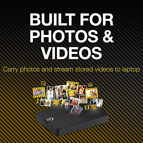 Seagate Expansion Ssd 500Gb External Solid State Drive – Up To 1000Mb/S – Usb 3.2 For Pc, Laptop And Mac, 3-Year Rescue Service (Stlh500400) #TOP4