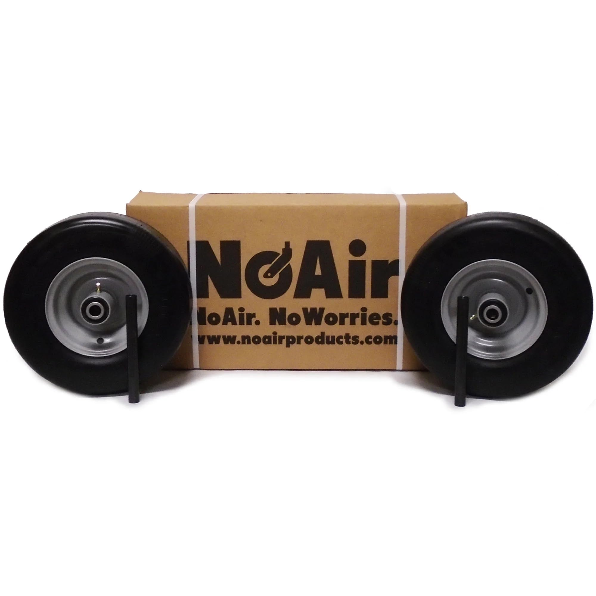 Amazon.com: NoAir® (2) Flat Free Tire Assemblies 13x6.50-6 Fits 