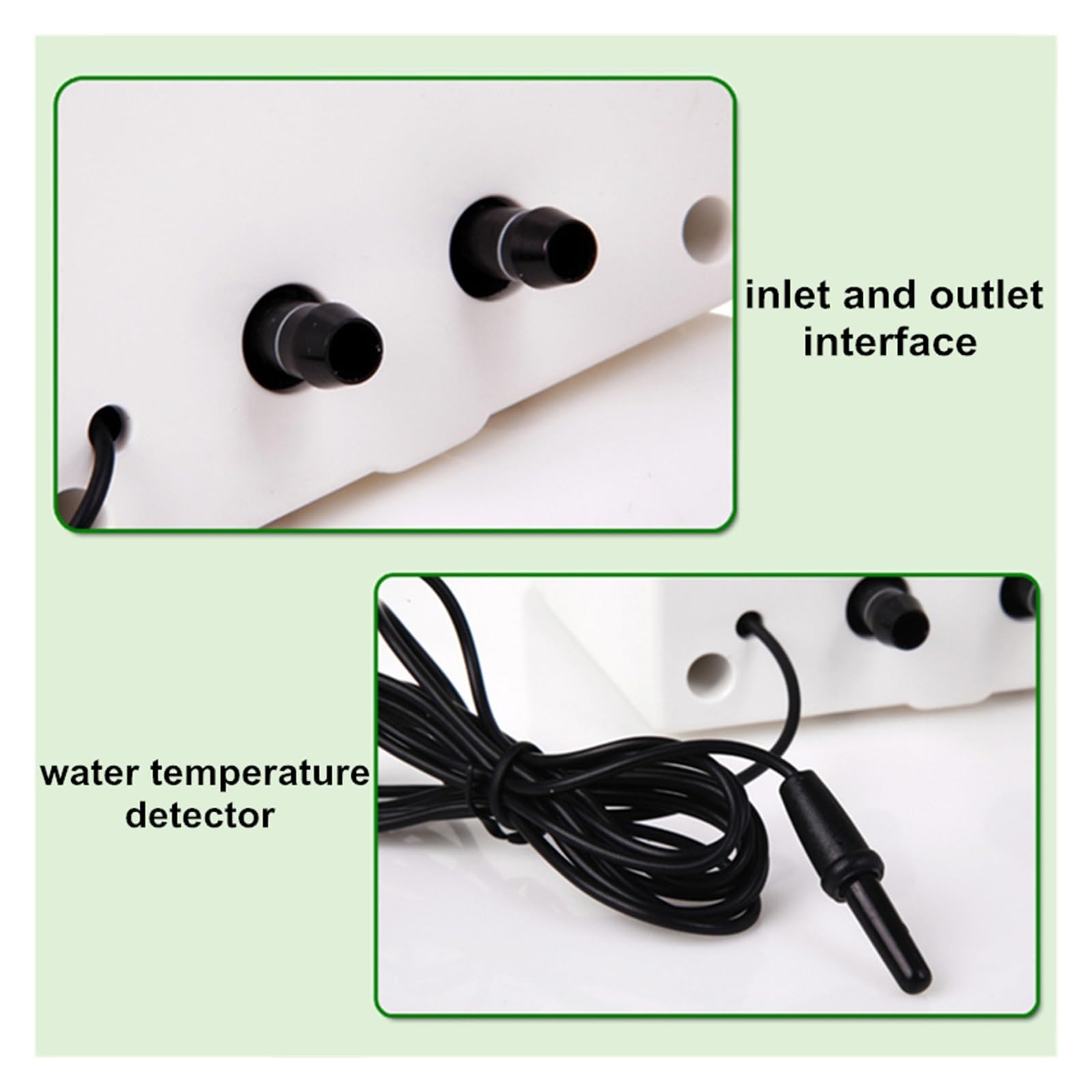 Enfriador de acuario, Mini enfriador de acuario o enfriador de doble calentador, Control de temperatura del agua for peces, camarones, tanque de arrecife de Coral marino Para criaturas acuáticas, acui