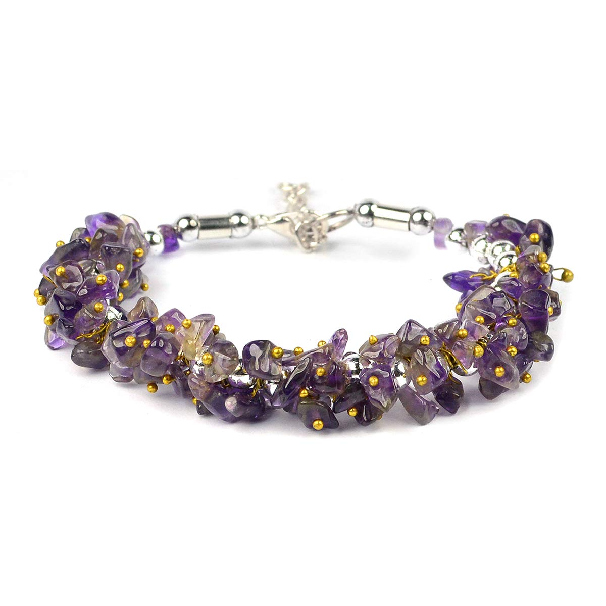 See full amazon price history chart for Crystu Natural Amethyst Chip Bracelet for Unisex Crystu Natural Amethyst Chip Bracelet for Unisex (B07CRCYS7L) Amazon Price History, Amazon Price Tracker