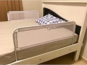 Tela Protetora de Berço Cama Lateral para Colchões com Estrado ou Box Baixo