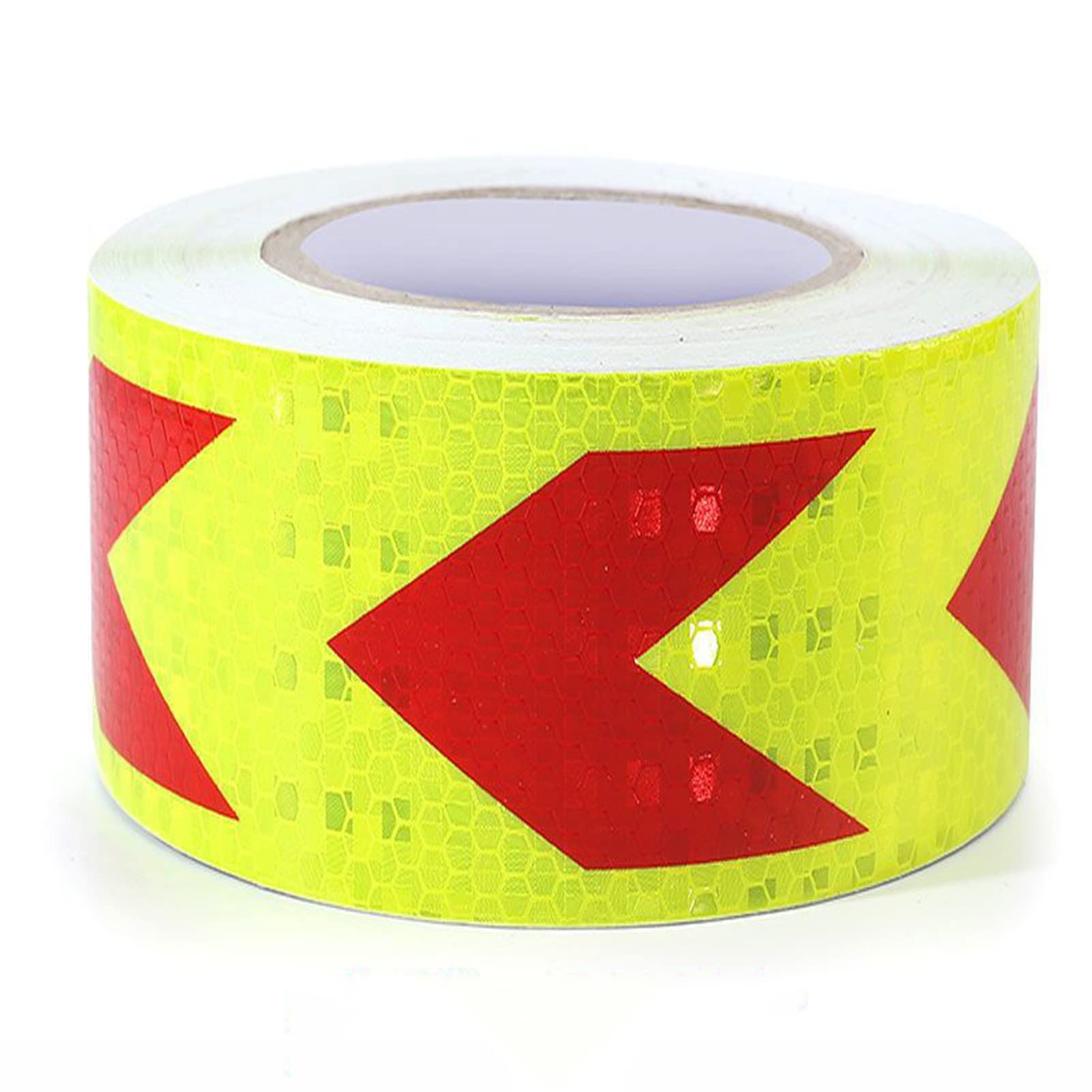 VHcgCGJ reflective tape, High Intensity Arrow Reflective Tape, Self-Adhesive Sticker, Marking Barrier(Red)