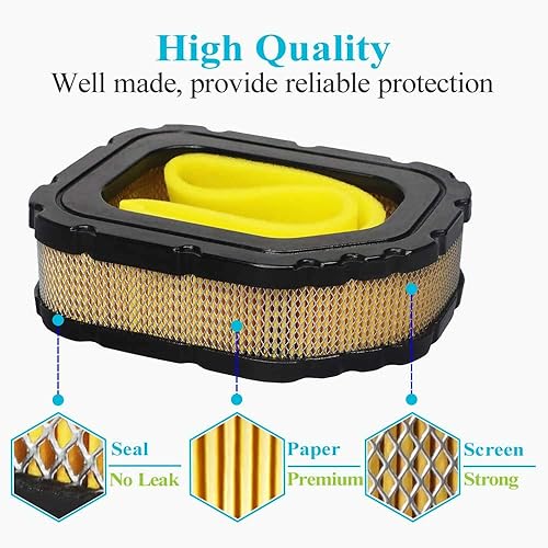 Miniatura 5 de 32 083 03-S Filtro de aire para Kohler Courage Engine SV710 SV715 SV720 SV730 SV735 SV740 Cub Cadet cortacésped, reemplazar 32 083 03