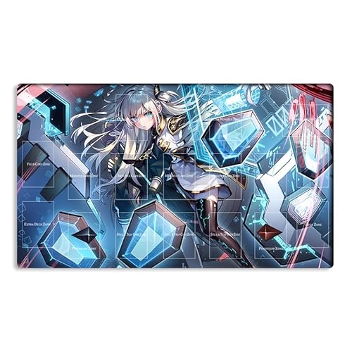 New Mlikemat Playmat Sky Striker Ace - Raye TCG CCG OCG Trading Card Game Mat with Zones + Free Bag (ZD014-852-A)