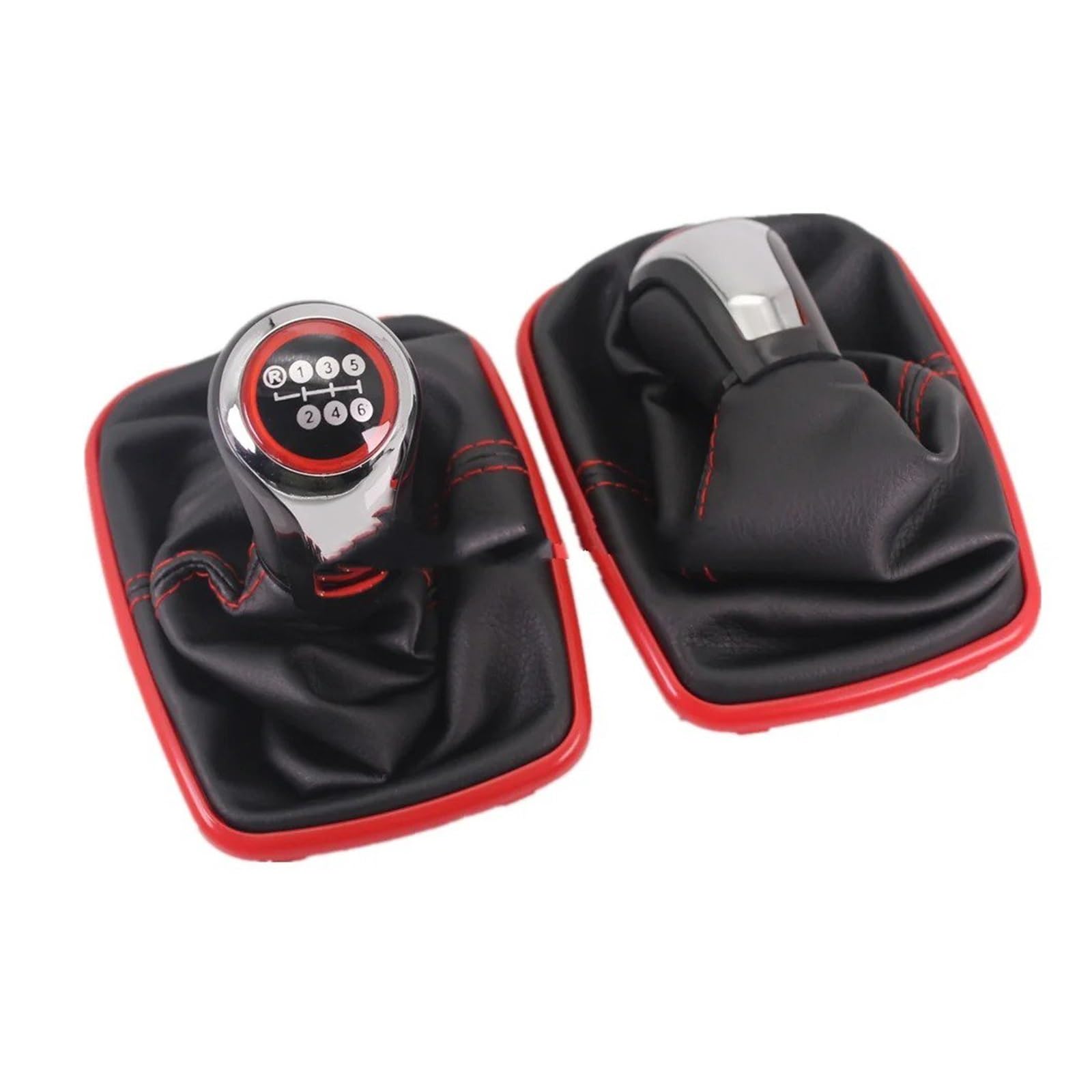 SAUANMNKTP Gearshift Knob for VW for Golf 4 for GTI for GTD 1998-2005 5 6 Speed Gear Shift Knob