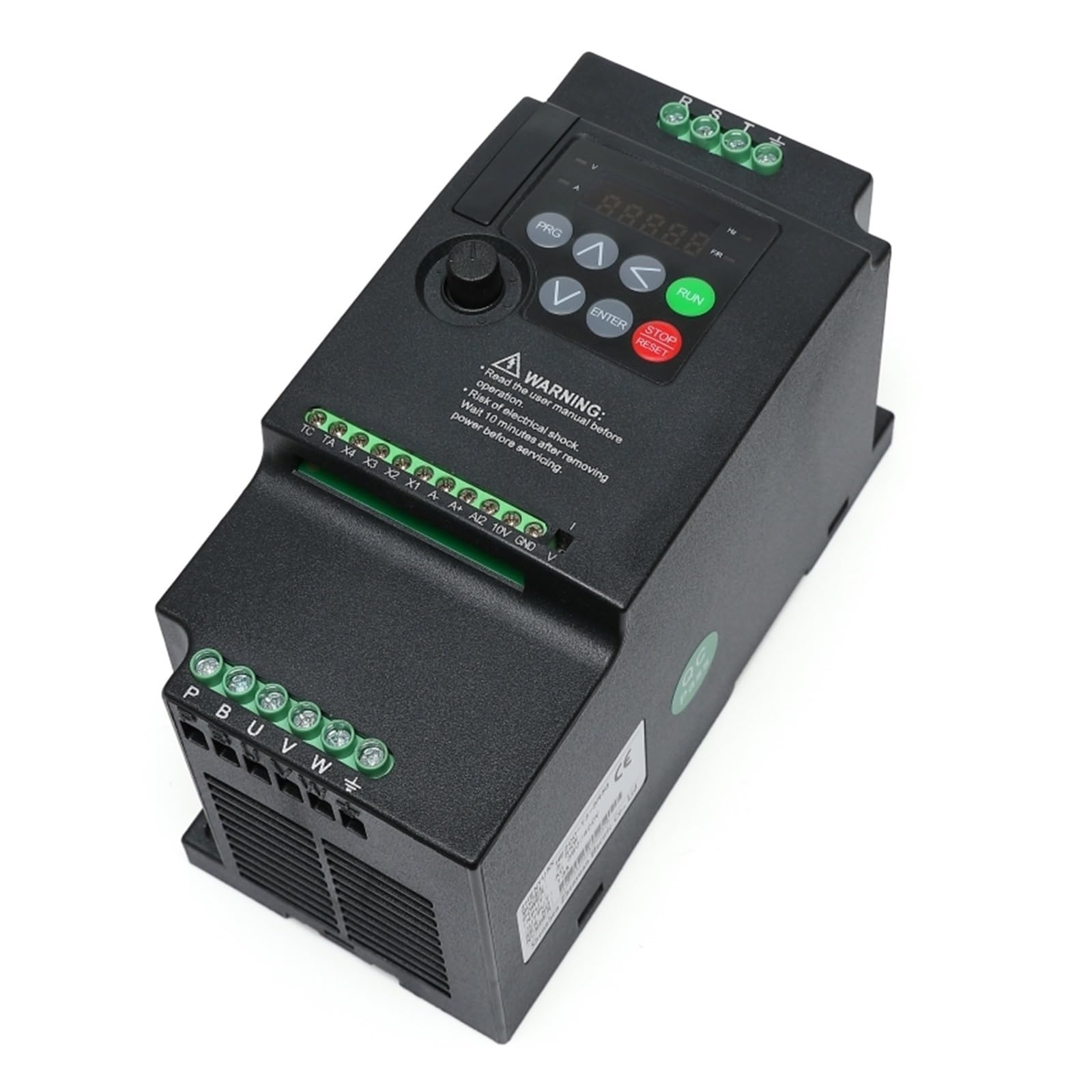 Variador De Frecuencia 220 do 380 V VFD przetwornica częstotliwości o zmiennej częstotliwości falownik 1,5/2,2/3,7/4/5,5/7,5/KW regulator prędkości silnika Kompaktowa konstrukcja(5.5KW)