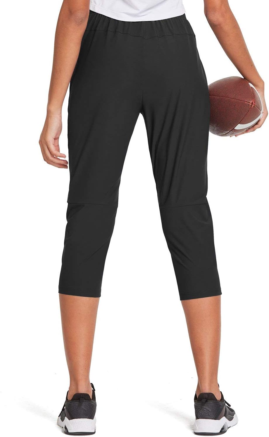 BALEAF Women's Joggers Pants Athletic Running Jogging Pants Hiking Quick Dry Zipper Pockets : Sports & Outdoors