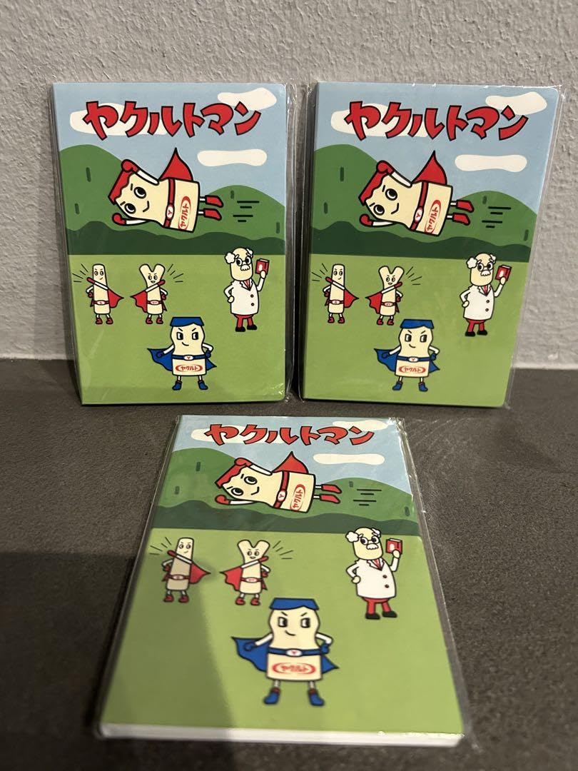 ヤクルトマン メモ帳 Yakult - ヤクルト ヤクルトマン メモ帳の通販 by