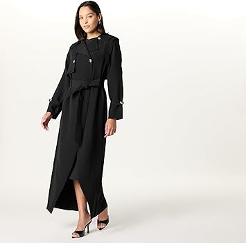 Amazon.com: The Drop Women's Stretch Limo Convertible Maxi Trench