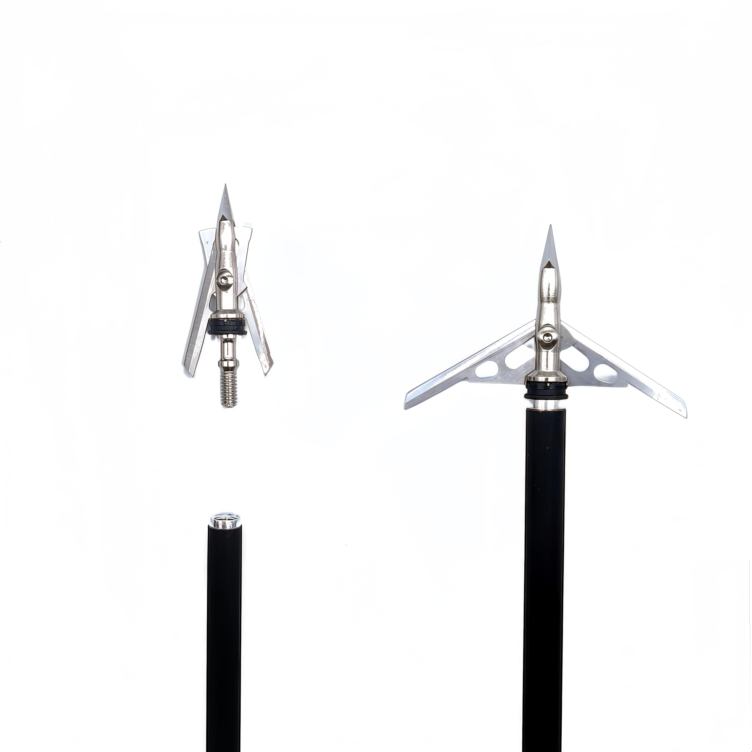 Colère 4- Nouveau Produit de tir à l'arc 2-Lame arrière monté Arc Chasse Balle mécanique avec 2 '' diamètre de Coupe -12composite Arc Chasse Arc spécial 100 Grain est livré avec Une boîte