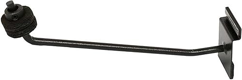 D'Luca Soporte de brazo de exhibición de platillos de 10" para pared de listones