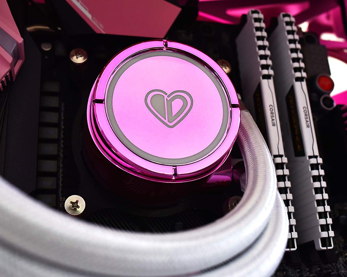 Amazon | ID-COOLING PINKFLOW 240 CPU Water Cooler 5V Addressable