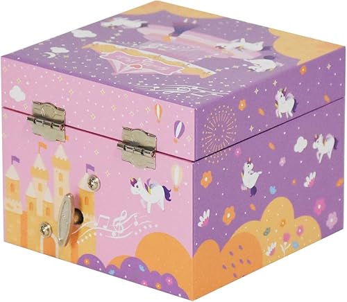 Miniatura 3 de Caja de joyería musical para niñas y niños caja de joyería de música para regalo hermoso soñador