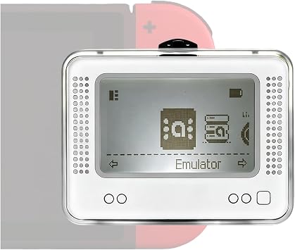 NFC Emulator Compatible with Switch/Switch OLED/Wii U/New 3DS and NFC Enabled Devices,1.2" LCD,Game Data Writer with 4000+ Saves,70+ Game Support,Type-C Port