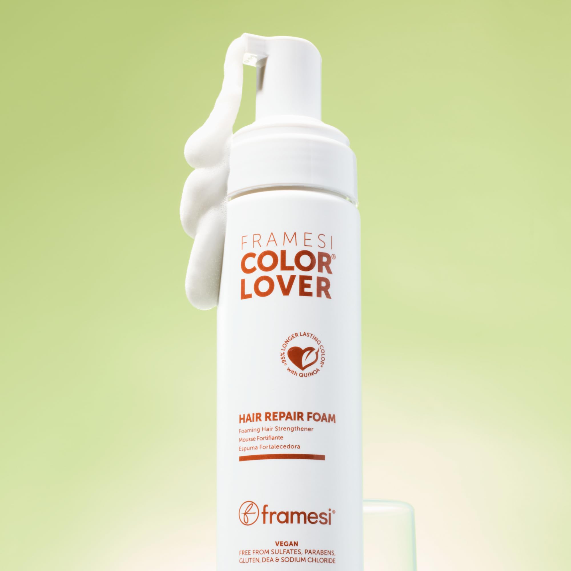 FRAMESI Color Lover Hair Repair Foam, 6.8 fl oz