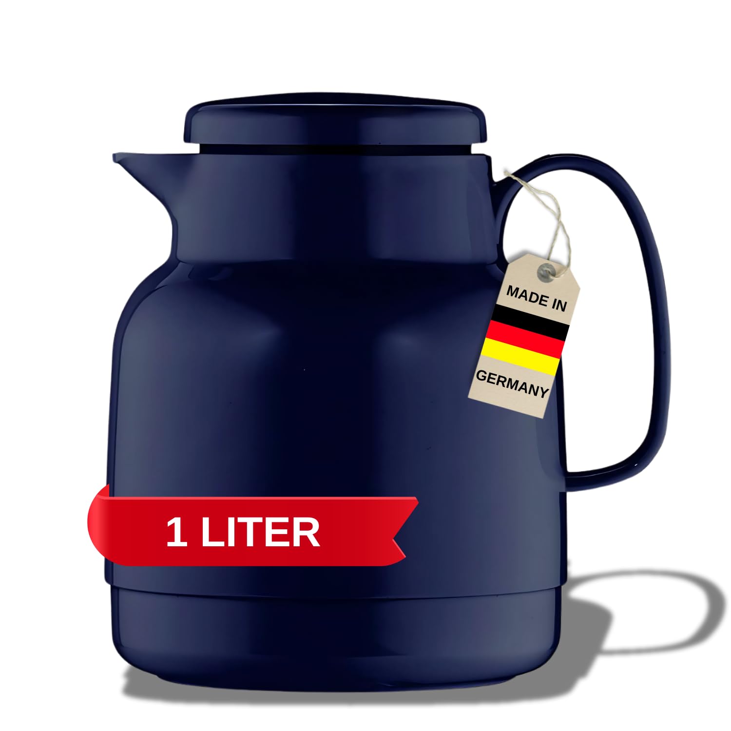 Helios Mondo Vacuum Jug Blue 1 Litre