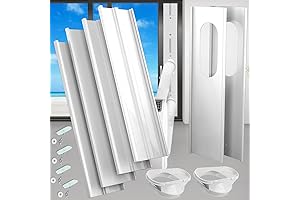 Gulrear Portable AC Sliding Glass Door Kit