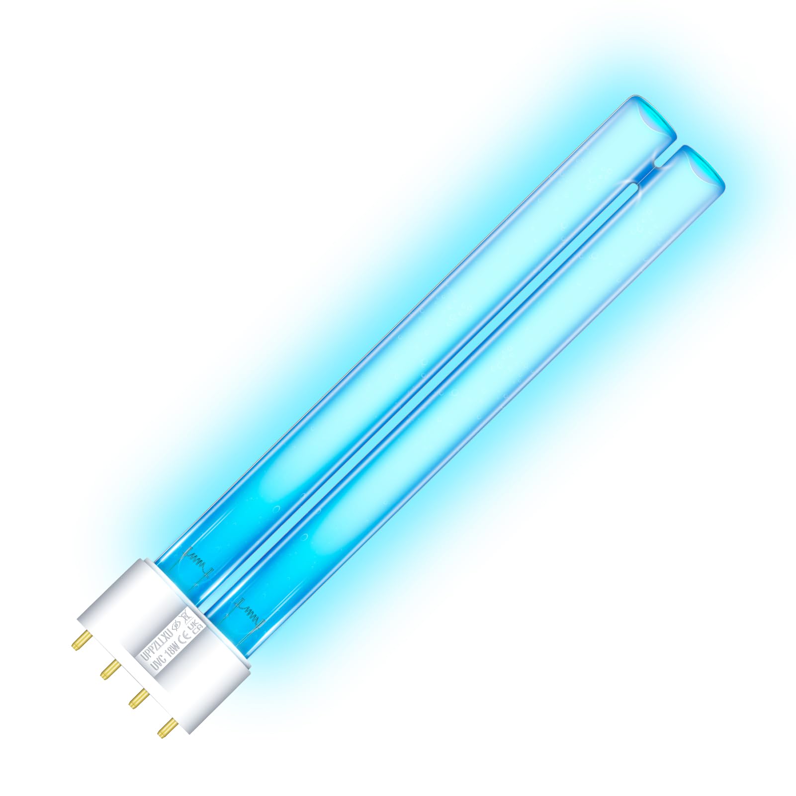 UPPZLLXU UVC Ersatzlampe für Teichklärer, UVC-Filter, Bekämpft Effektiv Bakterien, Algen in Aquarium, Teich