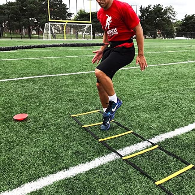 Kbands Speed Reactive Stretch Cord - Adjustable Belt, Anchor Strap, Dual Resistance Cord, Overspeed Accelerator, Vertical FX