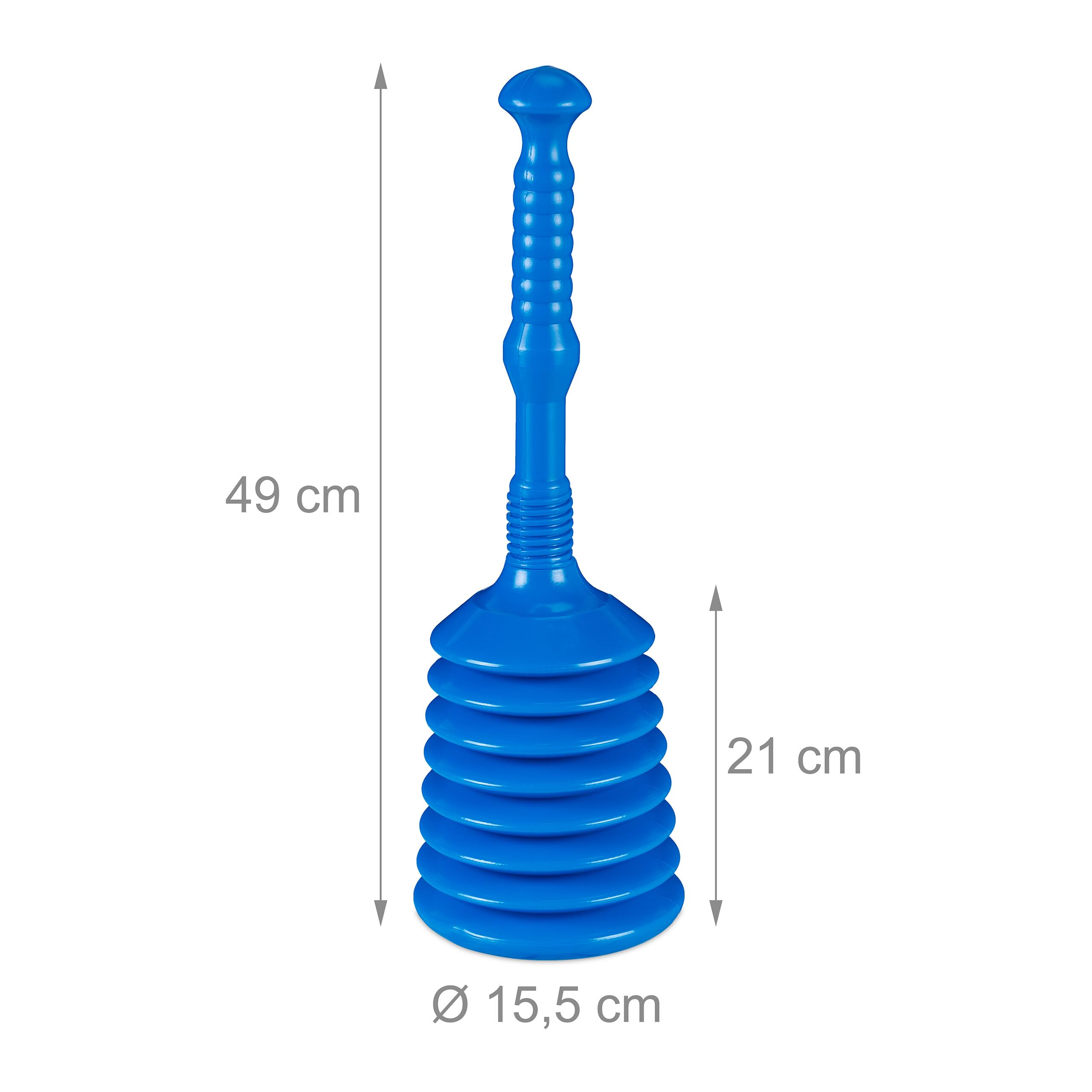 DIYEAH Abflussstampfer - Starker Pömpel Für Küche & Bad Mit Ergonomischem Griff