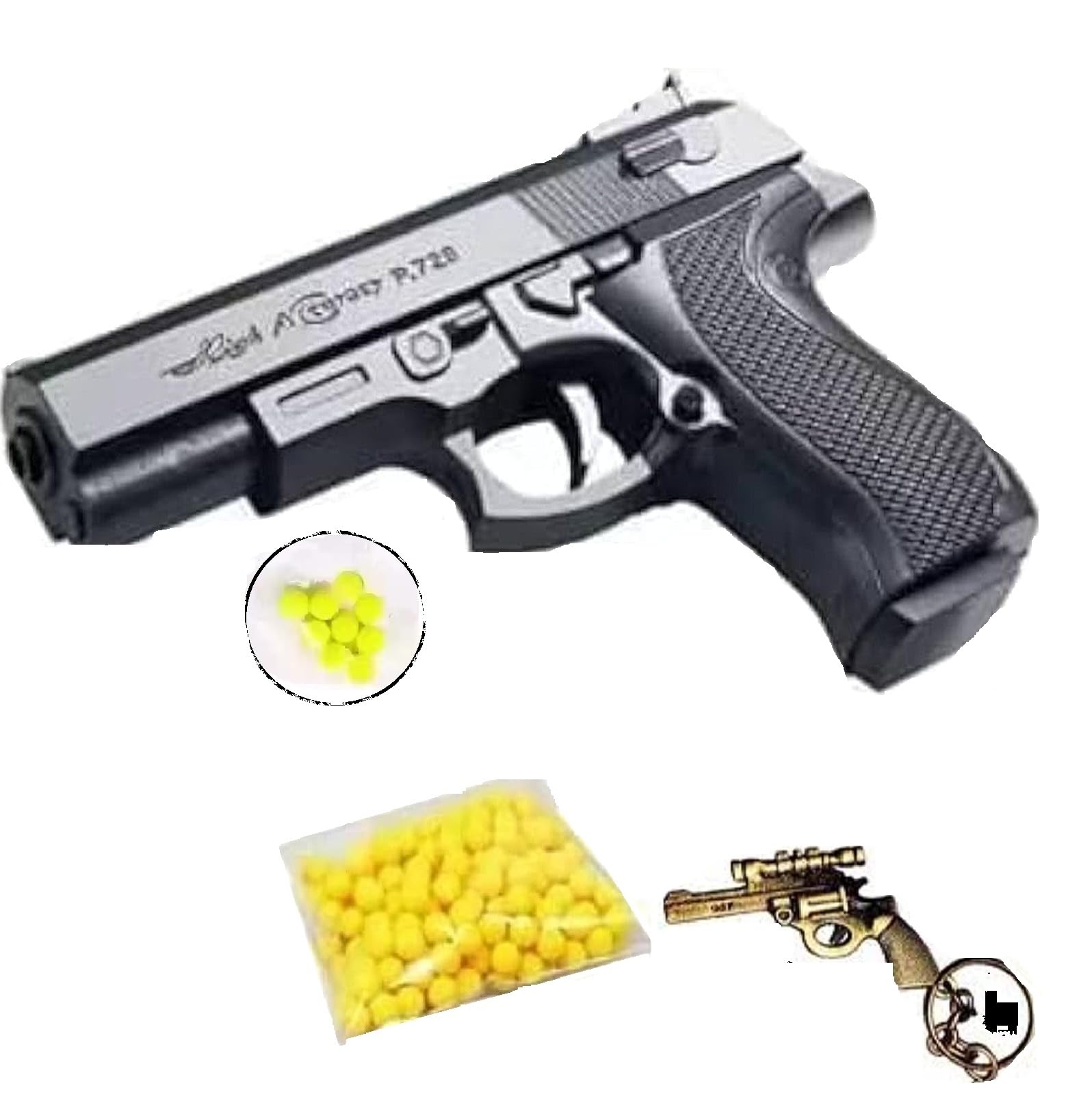 See full amazon price history chart for RZA Pubg Gun P 729 For Kids & Darts With 60 Bb Bullets 6 Mm And 1 Gun Key Chain Guns & Darts (Black) RZA Pubg Gun P 729 For Kids & Darts With 60 Bb Bullets 6 Mm And 1 Gun Key Chain Guns & Darts (Black) (B0D9GTY9XM) Amazon Price History, Amazon Price Tracker