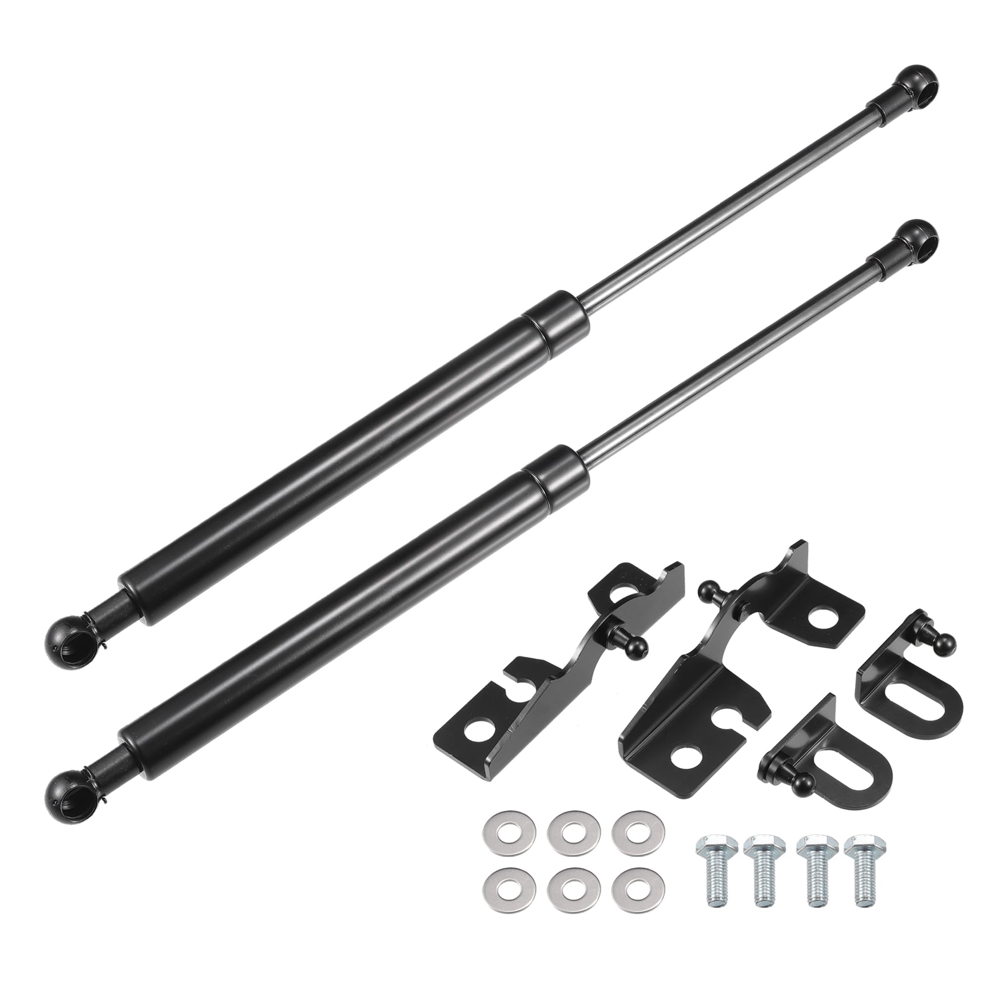 X AUTOHAUX マツダMX-5 ND MX5 Miata Roadster 2015-2023用耐震ダンパー ボンネットダンパー フードダンパー 油圧ダンパー ガススプリング ダンパー ガスダンパー 車検対応 交換用品 サポートダンパー2個セット ブラ ック