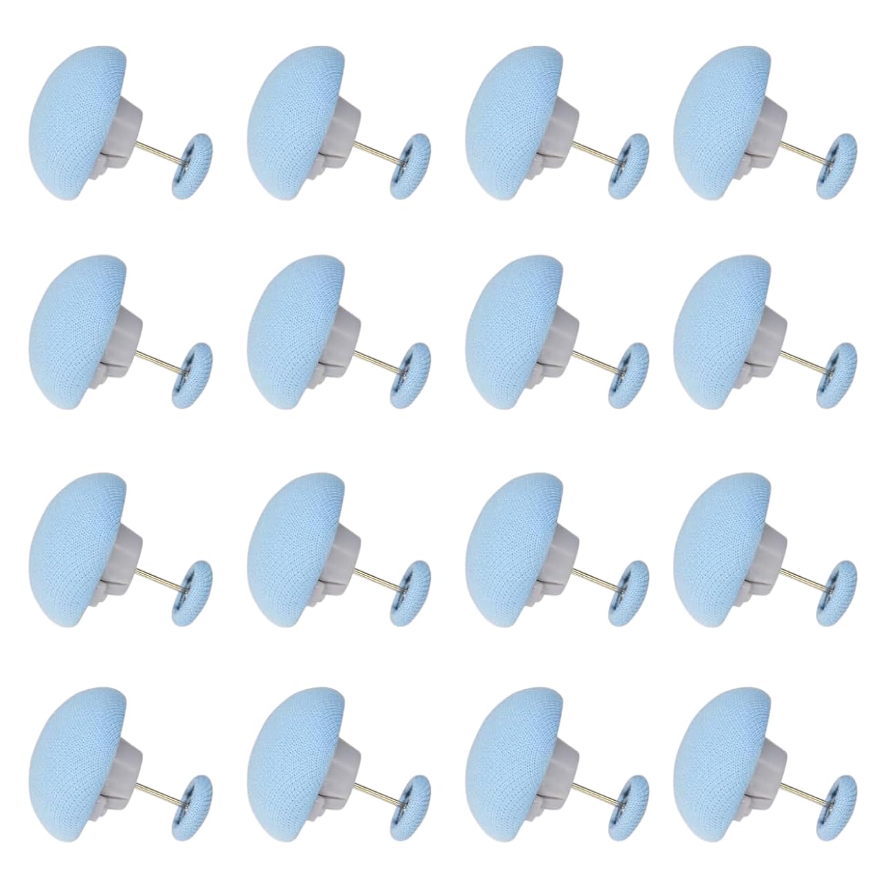 pepplo Duvet Clips to Keep Duvet in Place, Non-Slip Bed Quilt Holder Fasteners, Mushroom-Shaped Quilt Cover Clips, Secure Bedding Clamps for Comforters and Blankets, Button Closures (Pack of 16, Blue)-image-40