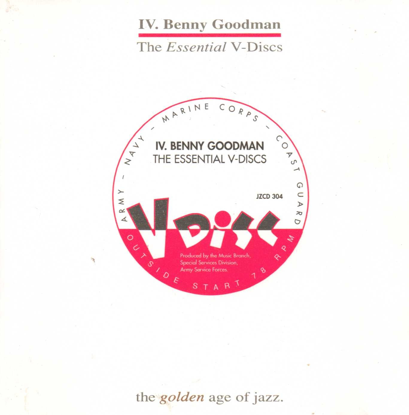 IV Benny Goodman - The Essential V-Discs [Audio CD]