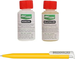 Bundle Kieselsol 100 ml + Gelatin 30% 100 ml Wine Clarifying Agent Clarifying Agent…