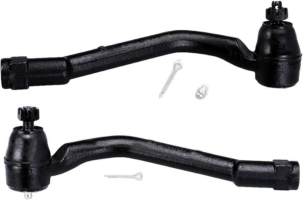 LSAILON 2pcs ES800717 ES800718 Front Tie Rod End Kit Fit 2011-2014 for Hyundai Sonata 2010-2015 for Hyundai Tucson 2011-2015 for Kia Optima 2011-2014 for Kia for Sportage