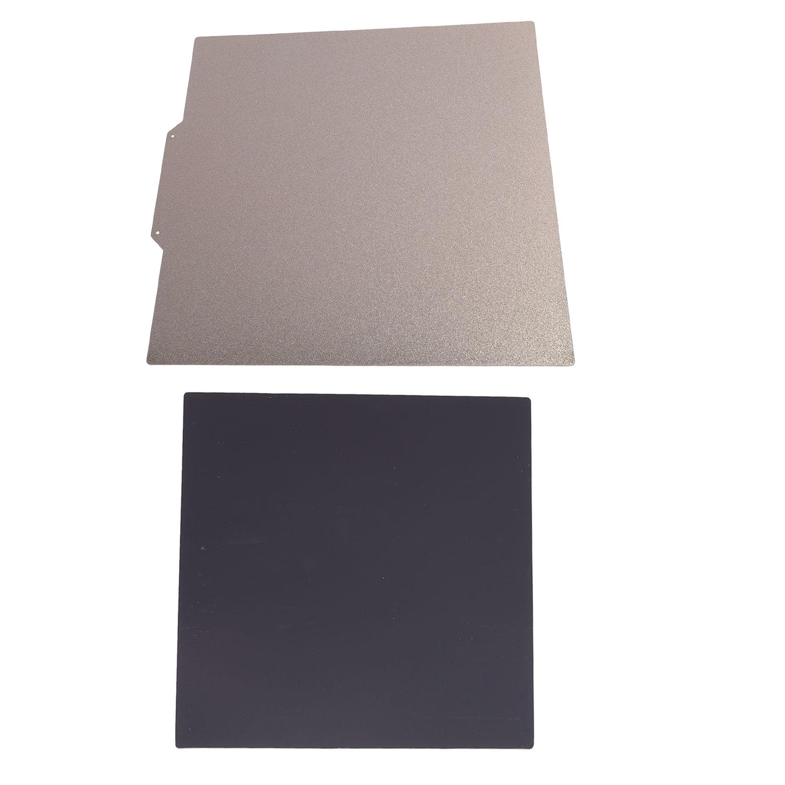 Plaque de Construction Peo PEI, Feuille de Lit Magnétique Double Face 430x430 Mm pour Maximum Maximum Maximum, avec Surface Texturée Brillante pour PLA ABS TPU PETG Nylon